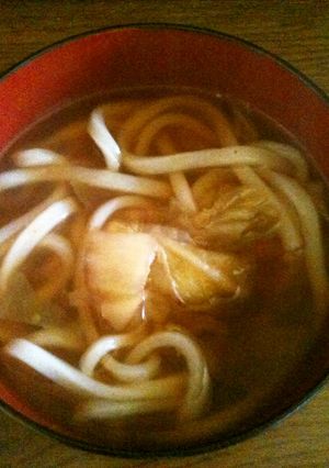 キムチうどん-レシピのメイン写真