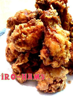 超ジューシー☆骨付き鶏肉のから揚げ-レシピのメイン写真