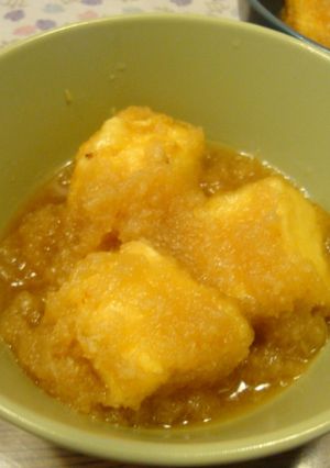 揚げだし豆腐❀（焼きだしみぞれ豆腐）　　-レシピのメイン写真