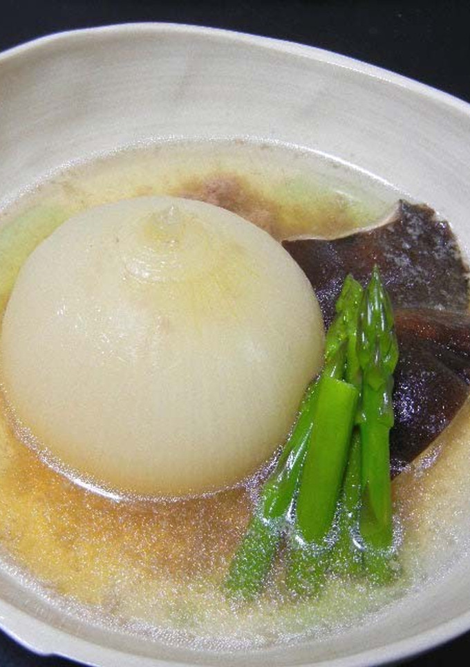 新タマネギの丸ごとスープ煮-レシピのメイン写真