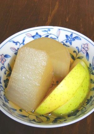 「ラカントS」で大根のシロップ煮-レシピのメイン写真