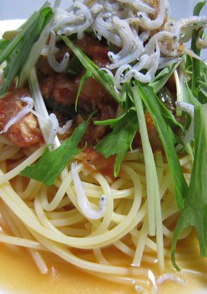 トマトとツナの冷製パスタ-レシピのメイン写真