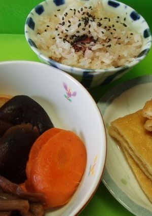 お赤飯に合う煮物-レシピのメイン写真