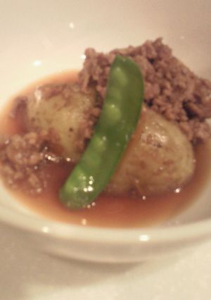 新じゃがいものそぼろ煮♪-レシピのメイン写真