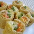 油揚げの野菜くるくる巻き