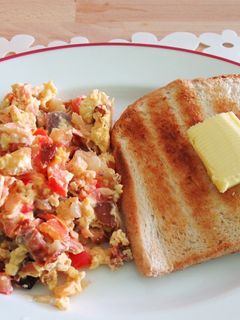 アメリカンBF☆贅沢スクランブルエッグ☆-レシピのメイン写真