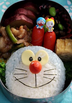 簡単＊ドラえもんのキャラ弁-レシピのメイン写真