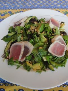 マグロのたたきサラダ仕立て-レシピのメイン写真
