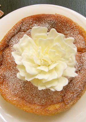ふわふわチーズスフレケーキ-レシピのメイン写真