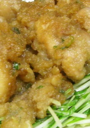 鳥のみぞれ煮-レシピのメイン写真