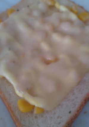 コーンチーズトースト-レシピのメイン写真