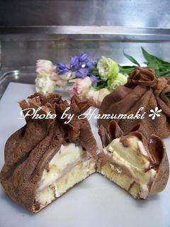もちもちクレープ生地deチョコクレープ♪-レシピのメイン写真