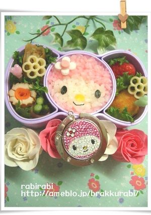 ✿キャラ弁簡単にマイメロ✿-レシピのメイン写真