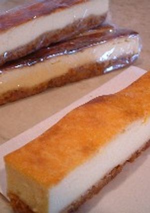 オーブントースターでチーズケーキバー-レシピのメイン写真