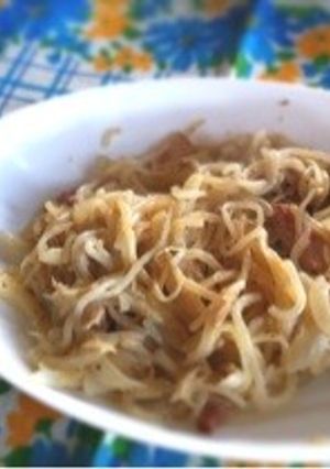 ツナマヨしらたきパスタ-レシピのメイン写真