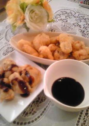 豚肉のフリッター ラズベリーソース添え-レシピのメイン写真