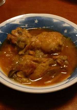 鶏手羽元の玉葱ソース煮-レシピのメイン写真