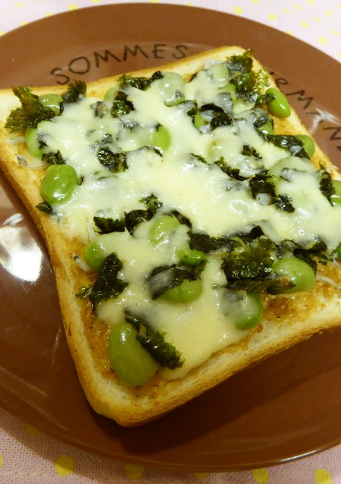 しらすと枝豆のトースト-レシピのメイン写真