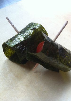 意外に美味しい！ミニトマトの海苔巻-レシピのメイン写真