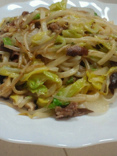 牛肉入り焼うどん-レシピのメイン写真