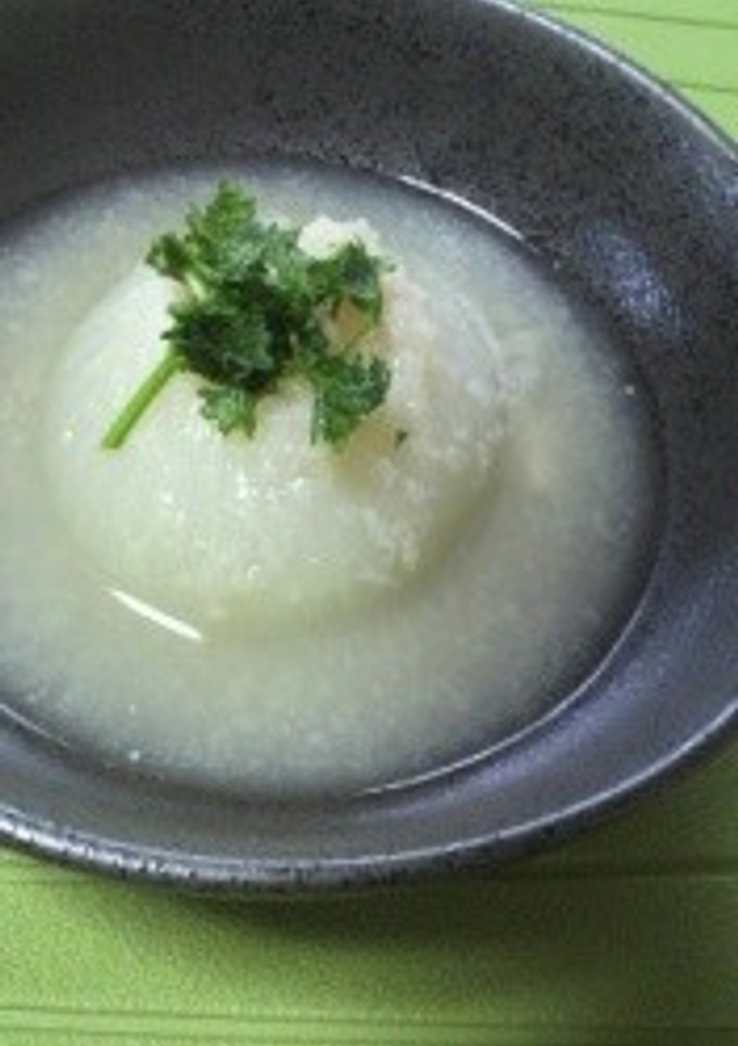 新玉ねぎとレンコンのとろっとろスープ-レシピのメイン写真