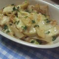 รูปของ ♬筍のなめたけチーズ焼き♬