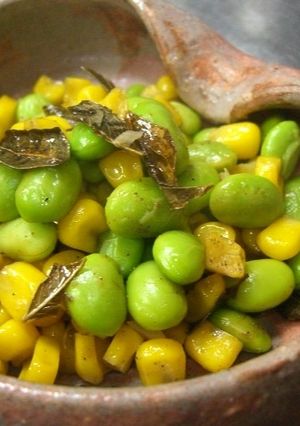 冷凍野菜★コーンと枝豆の簡単スパイス炒め-レシピのメイン写真