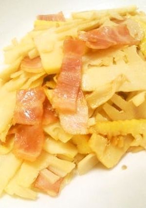 筍とベーコンのバター醤油炒め-レシピのメイン写真