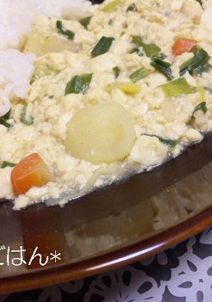 胃にやさしいふわふわ豆腐カレー-レシピのメイン写真