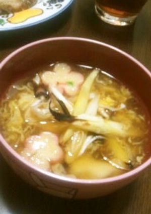 W長ねぎのかき玉汁-レシピのメイン写真