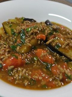 ナスとトマトのカレー麻婆。-レシピのメイン写真