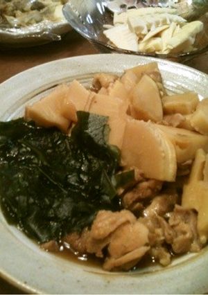 筍と鶏肉の土佐煮-レシピのメイン写真