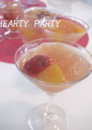 トマトとオレンジのフルーツ酢ジュレ-レシピのメイン写真