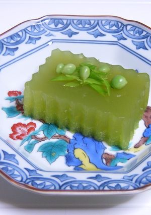 初夏の味～さやえんどうのゼリー寄せ-レシピのメイン写真
