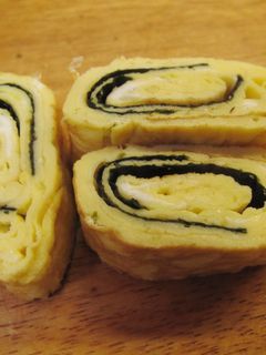 話題入りお弁当おかず☆海苔入り玉子焼き☆-レシピのメイン写真