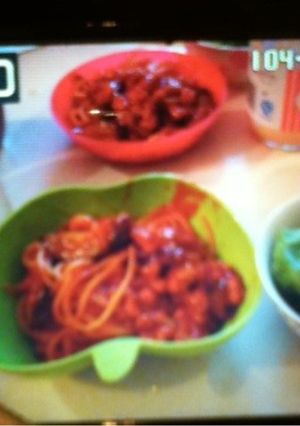 簡単本格ミートパスタ♪( ´▽｀)-レシピのメイン写真