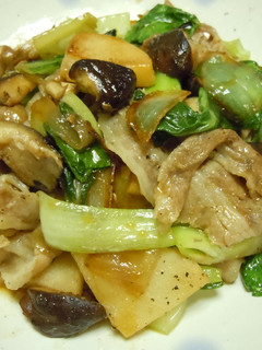 タケノコと豚バラ肉炒め~ポン酢かけ~-レシピのメイン写真
