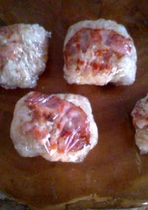 ベーコンと焼き飯のセブンみたいなおにぎり-レシピのメイン写真