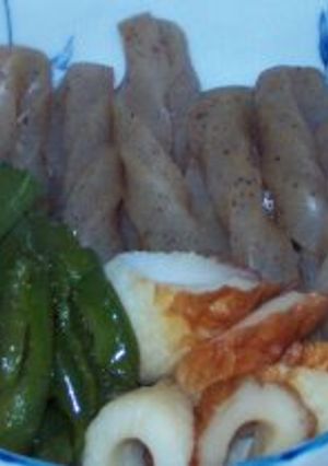 手綱こんにゃくの甘辛煮-レシピのメイン写真