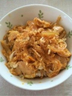 かんたん! ササミで親子丼-レシピのメイン写真