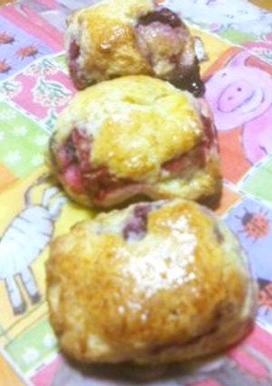 ラズベリーチョコスコーン-レシピのメイン写真