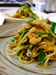豚肉とにらともやしの甜麺醤炒め☆-レシピのメイン写真
