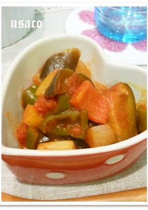 我が家流★野菜がとろけるラタトゥイユ-レシピのメイン写真