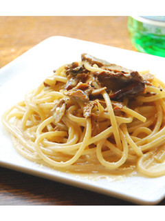 ポルチーニのクリームパスタ-レシピのメイン写真