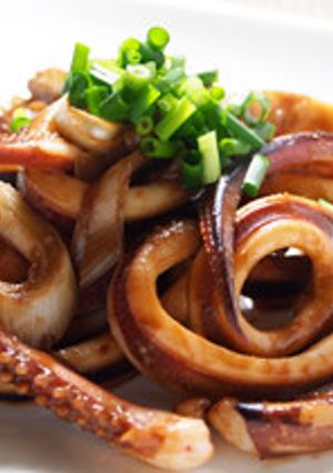 味噌仕立てのイカのキモ焼き-レシピのメイン写真