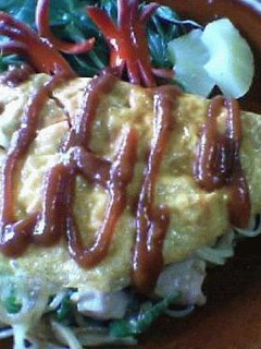 オム塩焼きそば(我が家のお昼)-レシピのメイン写真