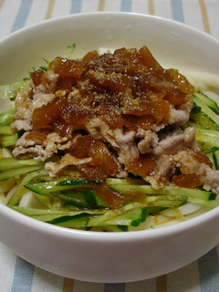 甘辛ジャンだれ☆冷やしうどん-レシピのメイン写真