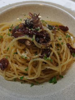 ホタルイカとドライトマトのペペロンチーノ-レシピのメイン写真