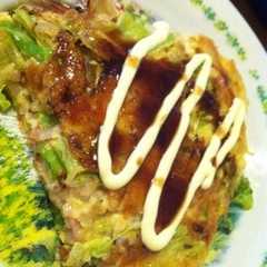 รูปของ ごはんdeお好み焼き