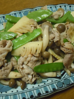 豚肉と筍のオイスターソース炒め-レシピのメイン写真